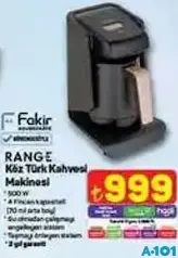 RANGE KÖZ TÜRK KAHVE MAKİNESİ